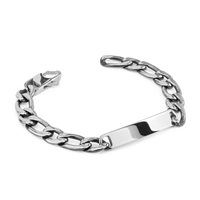 Bracelet Boccadamo Man Man in Steel ABR762